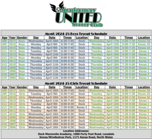 Spring Registration (2024) – Montgomery United Soccer Club